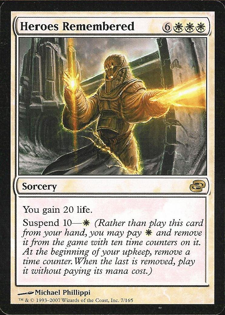 Heroes Remembered (Planar Chaos) Light Play Foil