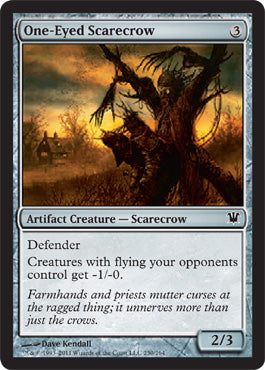 One-Eyed Scarecrow (Innistrad) Light Play