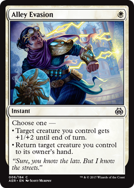 Alley Evasion (Aether Revolt) Medium Play Foil