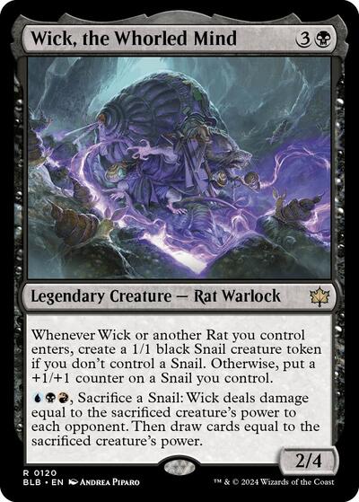 Wick, the Whorled Mind (Bloomburrow) Heavy Play