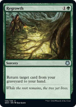 Regrowth (Magic Game Night: Free-For-All) Near Mint