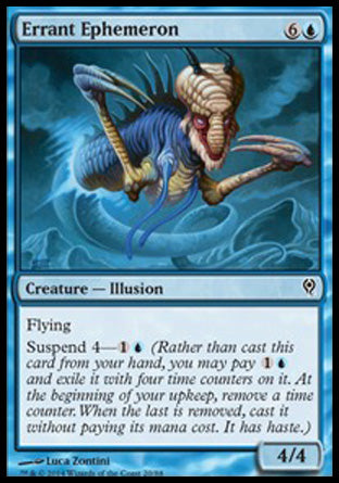 Errant Ephemeron (Duel Decks: Jace vs Vraska) Medium Play