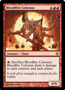Bloodfire Colossus (Duel Decks: Venser vs Koth) Medium Play
