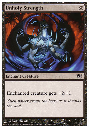 Unholy Strength (8th Edition) Medium Play