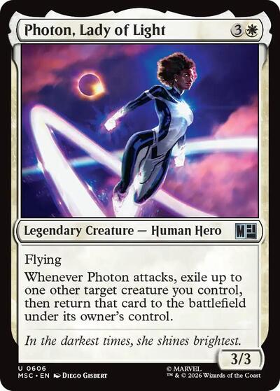 Photon, Lady of Light (Commander: Marvel Super Heroes) Near Mint