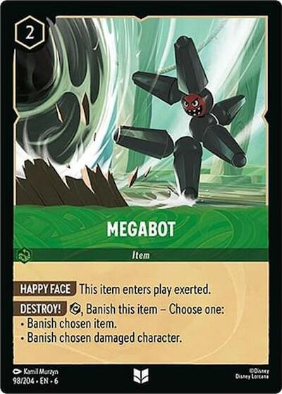 Megabot (Azurite Sea) Near Mint Cold Foil