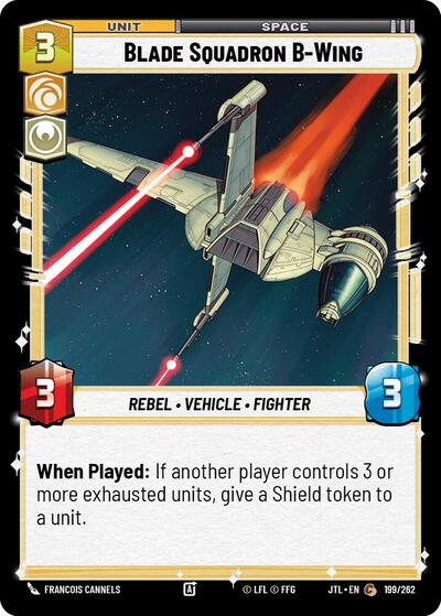 Blade Squadron B-Wing (Jump to Lightspeed) Near Mint