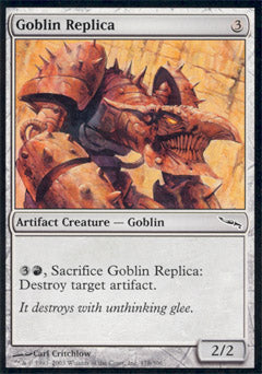 Goblin Replica (Mirrodin) Light Play Foil