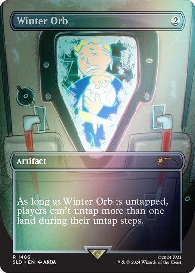 Winter Orb (Rainbow Foil) (Secret Lair) Light Play Foil