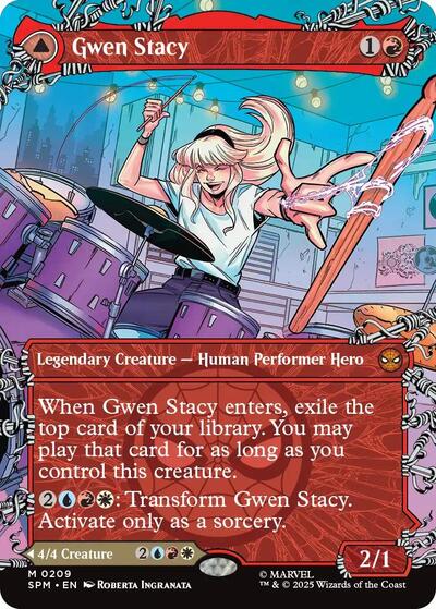 Gwen Stacy  0209   Borderless|0|0|0.00