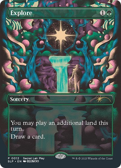 Explore (Secret Lair Showdown) Light Play Foil