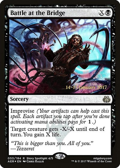 Battle at the Bridge (Promos: Prerelease Cards) Light Play Foil