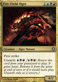 Fire-Field Ogre (Shards of Alara) Light Play