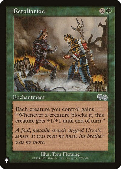 Retaliation (The List) Medium Play