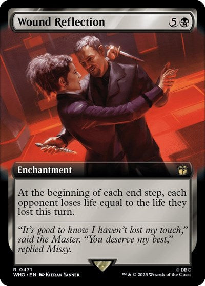 Wound Reflection (Extended Art) (Universes Beyond: Doctor Who) Medium Play Foil