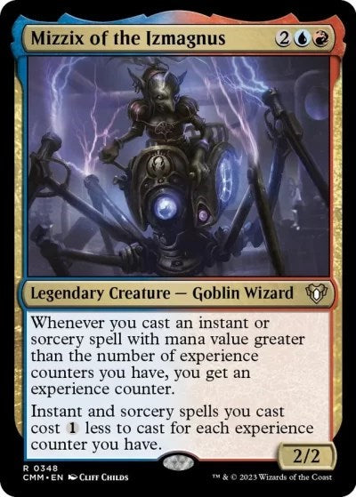 Mizzix of the Izmagnus (Commander Masters) Light Play Foil