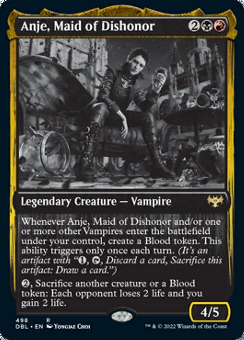 Anje, Maid of Dishonor (Innistrad: Double Feature) Light Play