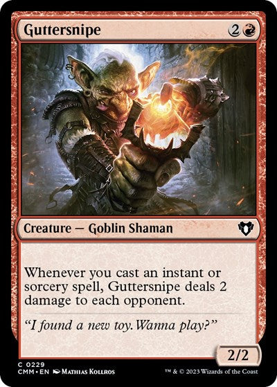 Guttersnipe (Commander Masters) Near Mint