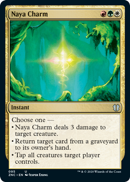 Naya Charm (Commander 2020 Zendikar Rising) Light Play
