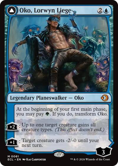 Oko, Lorwyn Liege (Lorwyn Eclipsed) Light Play