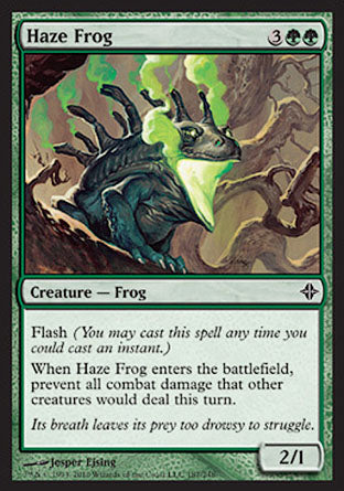 Haze Frog (Rise of the Eldrazi) Light Play