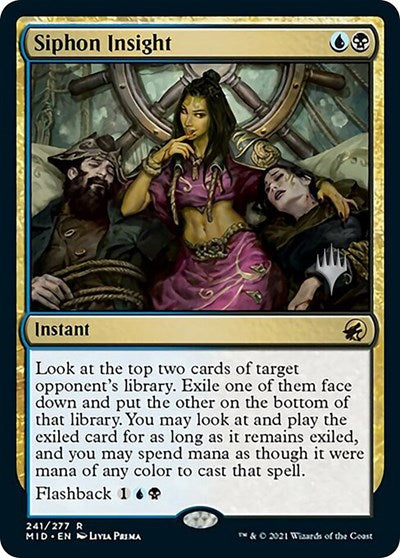Siphon Insight (Promo Pack: Innistrad: Midnight Hunt) Near Mint