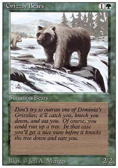 Grizzly Bears (Revised) Medium Play