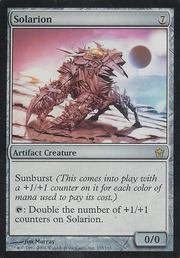 Solarion (Fifth Dawn) Near Mint Foil