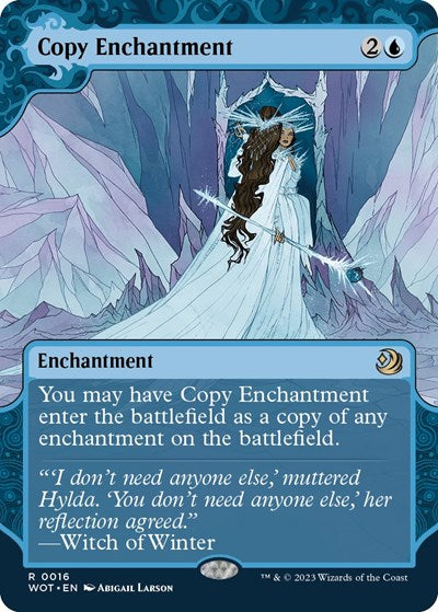 Copy Enchantment (Wilds of Eldraine: Enchanting Tales) Near Mint
