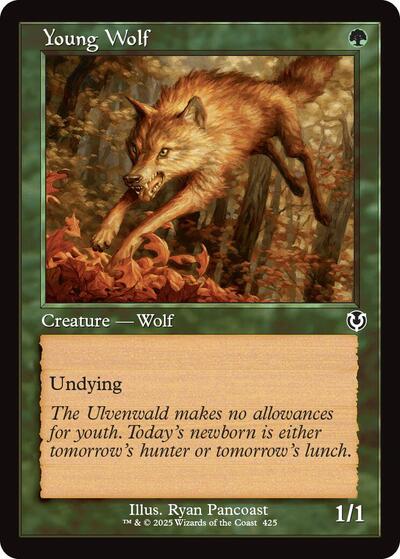 Young Wolf (Retro Frame) (Innistrad Remastered) Near Mint