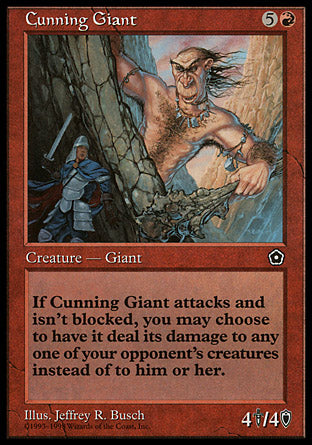 Cunning Giant (Portal Second Age) Near Mint