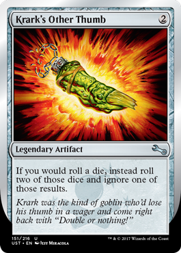Krark's Other Thumb (Unstable) Near Mint Foil