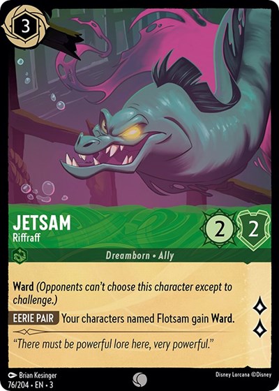 Jetsam - Riffraff (Into the Inklands) Near Mint Cold Foil