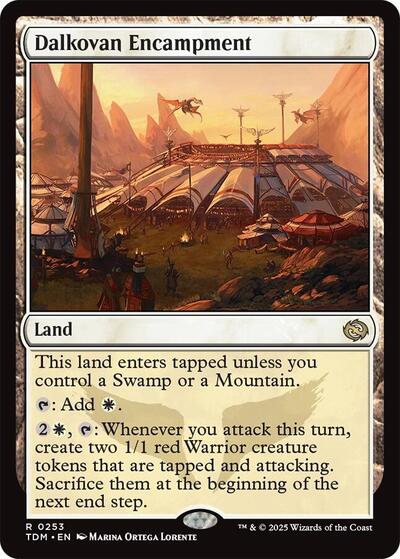 Dalkovan Encampment (Tarkir: Dragonstorm) Near Mint