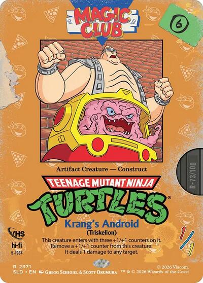 Krang's Android - Triskelion (Secret Lair) Near Mint Foil