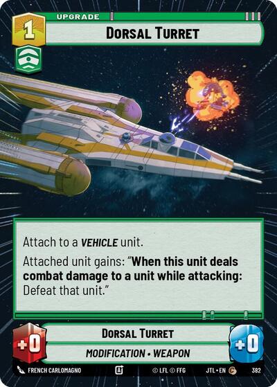 Dorsal Turret (Hyperspace) (Jump to Lightspeed) Near Mint