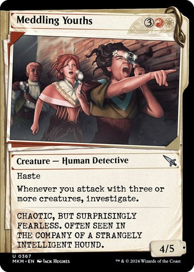 Meddling Youths (Showcase) (Murders at Karlov Manor) Near Mint