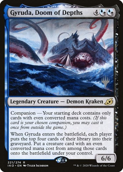 Gyruda, Doom of Depths (Promo Pack: Ikoria) Near Mint Foil