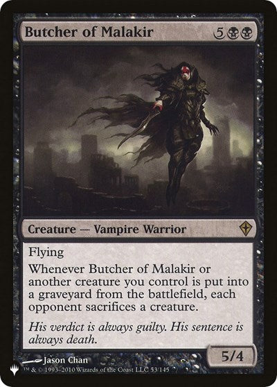Butcher of Malakir (Secret Lair Commander: From Cute to Brute) Near Mint