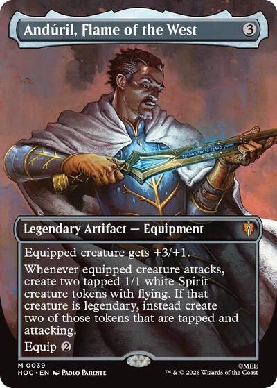 Anduril  Flame of the West  Borderless|1|0|0.00