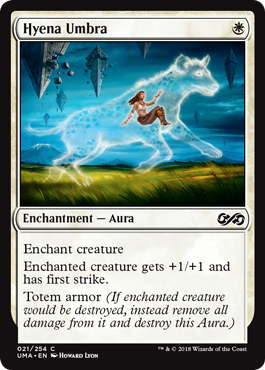 Hyena Umbra (Ultimate Masters) Light Play Foil