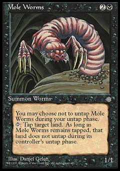 Mole Worms (Ice Age) Near Mint