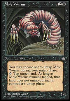 Mole Worms (Ice Age) Medium Play