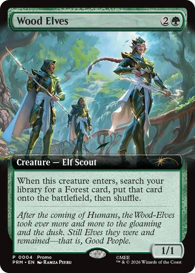 Wood Elves  Extended Art|1|0|0.00