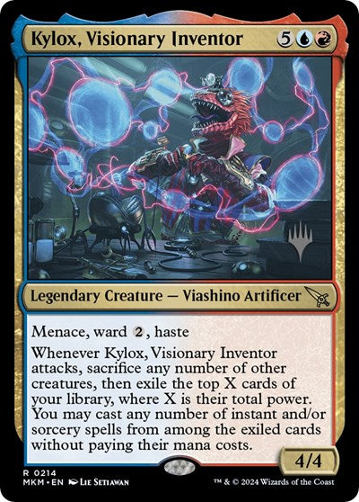 Kylox, Visionary Inventor (Promo Pack: Murders at Karlov Manor) Near Mint