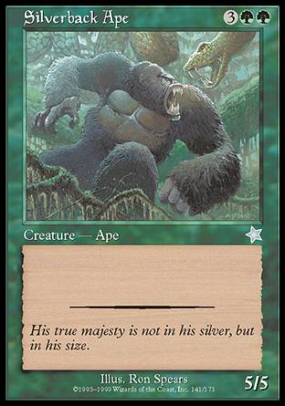 Silverback Ape (Starter 1999) Near Mint