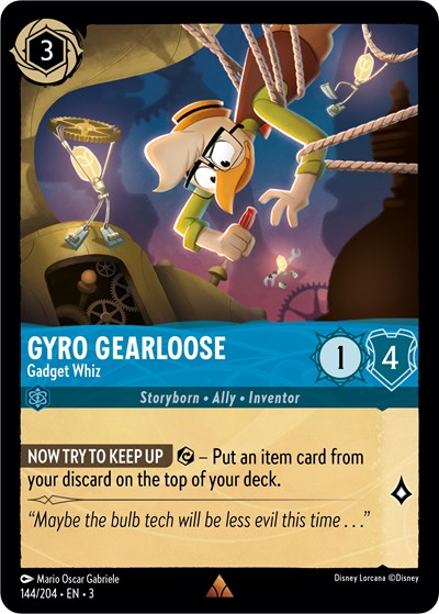 Gyro Gearloose - Gadget Whiz (Into the Inklands) Near Mint