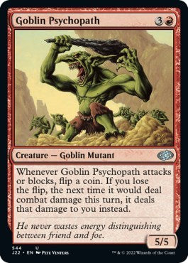 Goblin Psychopath (Jumpstart 2022) Light Play