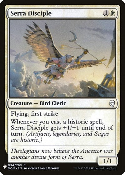 Serra Disciple (Mystery Booster) Near Mint