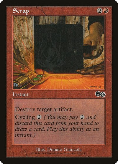 Scrap (Urza's Saga) Medium Play